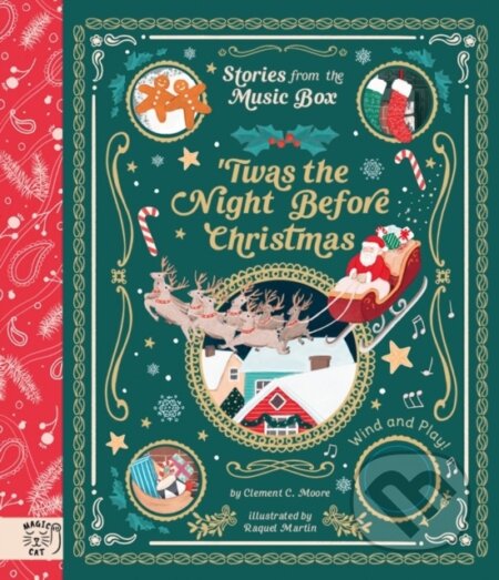 Kniha: Twas the Night Before Christmas (Clement C. Moore). Magic Cat, 2021 Kniha: Twas the Night Before Christmas (Clement C. Moore). Magic Cat, 2021