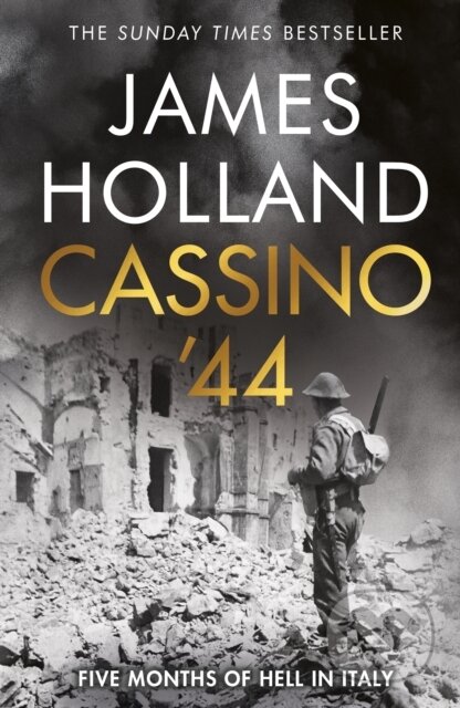 Kniha: Cassino '44 (James Holland). Bantam Books, 2024 Kniha: Cassino '44 (James Holland). Bantam Books, 2024