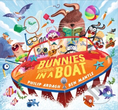 Kniha: Bunnies in a Boat (Philip Ardagh). Walker books, 2026 Kniha: Bunnies in a Boat (Philip Ardagh). Walker books, 2026