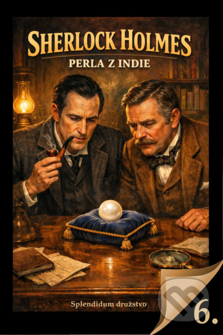 E-kniha: Sherlock Holmes: Perla z Indie (René Rony). Splendidum družstvo, 2026 E-kniha: Sherlock Holmes: Perla z Indie (René Rony). Splendidum družstvo, 2026