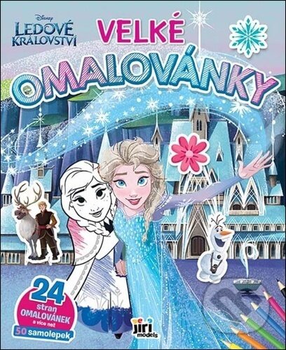 Velké omalovánky Ledové království (Jiří Models). Jiří Models, 2026 Velké omalovánky Ledové království (Jiří Models). Jiří Models, 2026