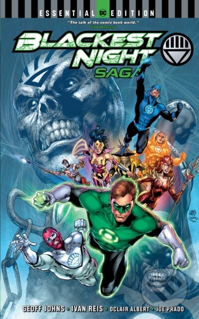 Kniha: Blackest Night Saga (Geoff Johns a Ivan Reis). DC Comics, 2019 Kniha: Blackest Night Saga (Geoff Johns a Ivan Reis). DC Comics, 2019