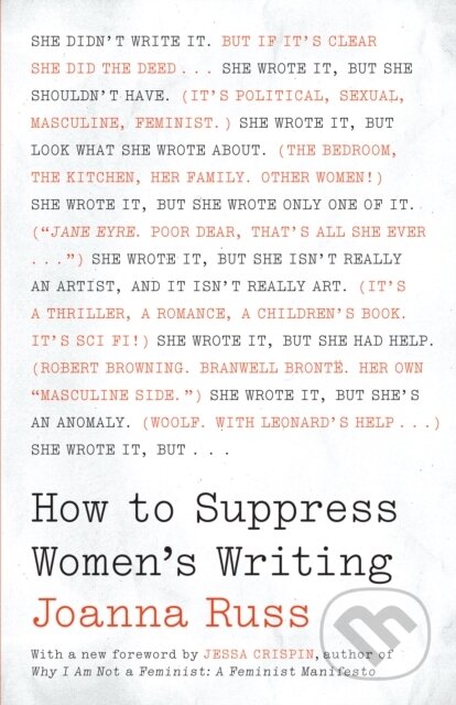 Kniha: How to Suppress Women's Writing (Joanna Russ). University of Texas, 2018 Kniha: How to Suppress Women's Writing (Joanna Russ). University of Texas, 2018