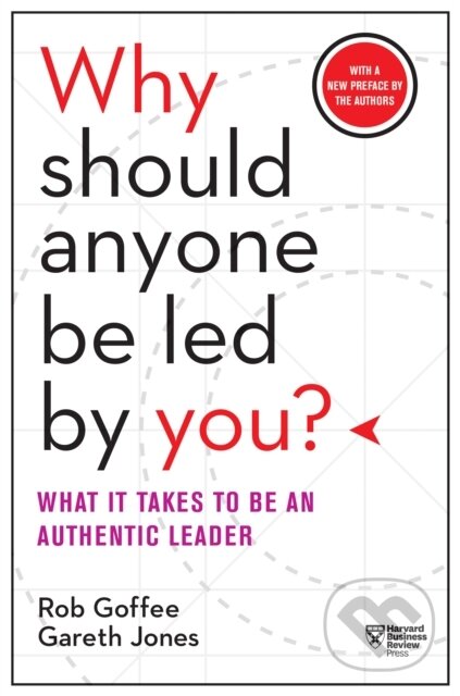 Kniha: Why Should Anyone Be Led by You? With a New Preface by the Authors (Gareth Jones a Rob Goffee). Harvard Business Review Press, 2019 Kniha: Why Should Anyone Be Led by You? With a New Preface by the Authors (Gareth Jones a Rob Goffee). Harvard Business Review Press, 2019