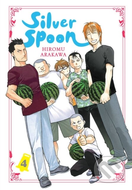 Kniha: Silver Spoon, Vol. 4 (Abigail Blackman, Hiromu Arakawa a Amanda Haley). Yen Press, 2018 Kniha: Silver Spoon, Vol. 4 (Abigail Blackman, Hiromu Arakawa a Amanda Haley). Yen Press, 2018