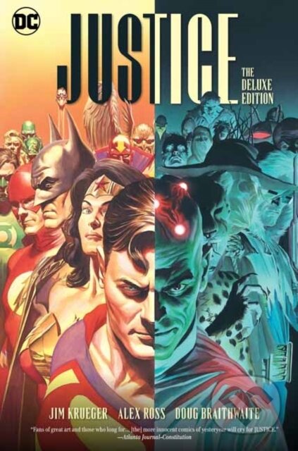 Kniha: Justice: The Deluxe Edition (Alex Ross a Jim Krueger). DC Comics, 2019 Kniha: Justice: The Deluxe Edition (Alex Ross a Jim Krueger). DC Comics, 2019