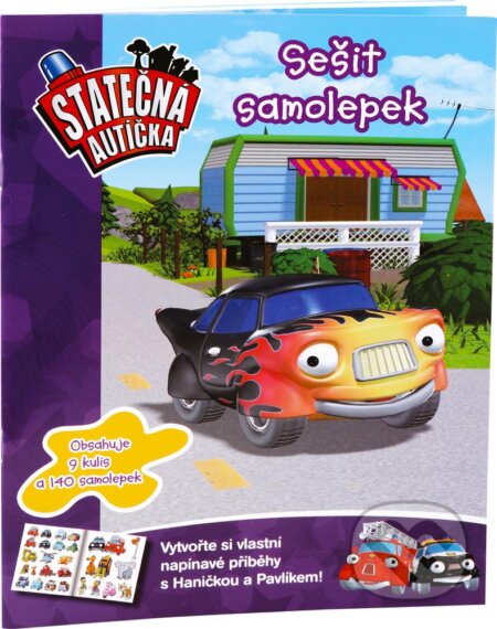 Kniha: Sešit samolepek (Elin Ferner). Ella & Max, 2014 Kniha: Sešit samolepek (Elin Ferner). Ella & Max, 2014
