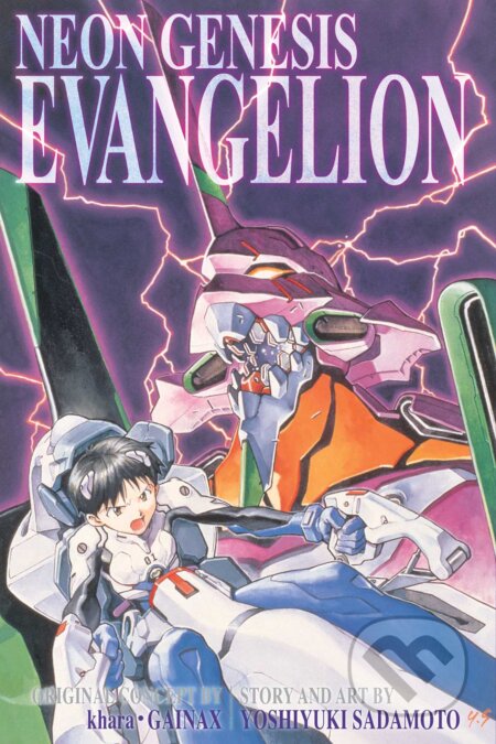 Kniha: Neon Genesis Evangelion 1 (Yoshiyuki Sadamoto). Viz Media, 2012 Kniha: Neon Genesis Evangelion 1 (Yoshiyuki Sadamoto). Viz Media, 2012