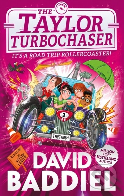 Kniha: The Taylor TurboChaser (David Baddiel). HarperCollins, 2020 Kniha: The Taylor TurboChaser (David Baddiel). HarperCollins, 2020