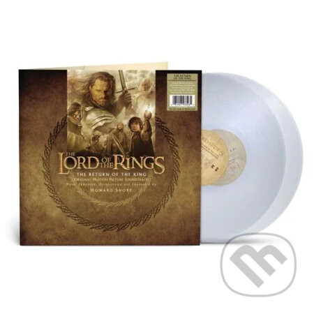 Hudební CD: Howard Shore: The Lord Of The Rings: Return Of The King (Limited, 140Gr.) (Warner Music). Warner Music, 2025 Hudební CD: Howard Shore: The Lord Of The Rings: Return Of The King (Limited, 140Gr.) (Warner Music). Warner Music, 2025