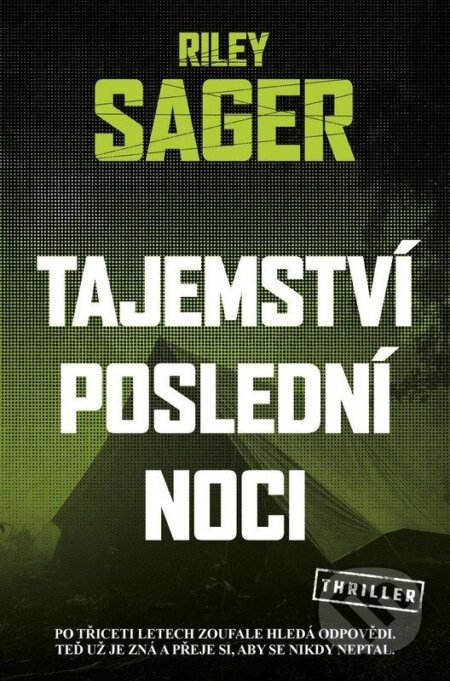 Kniha: Tajemství poslední noci (Riley Sager). Vendeta, 2026 Kniha: Tajemství poslední noci (Riley Sager). Vendeta, 2026