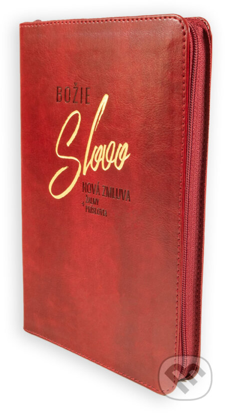 Kniha: Božie Slovo - Nová zmluva, Žalmy a Príslovia 2025 - imitácia kože, tmavočervená so zipsom (Slovenská biblická spoločnosť). Slovenská biblická spoločnosť, 2025 Kniha: Božie Slovo - Nová zmluva, Žalmy a Príslovia 2025 - imitácia kože, tmavočervená so zipsom (Slovenská biblická spoločnosť). Slovenská biblická spoločnosť, 2025