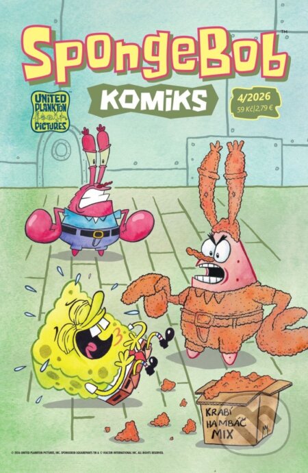Kniha: SpongeBob 4/2026 (různí). Crew, 2026 Kniha: SpongeBob 4/2026 (různí). Crew, 2026