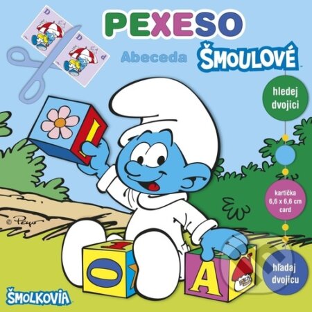 Společenská hra: Pexeso abeceda Šmoulové (Akim). Akim, 2026 Společenská hra: Pexeso abeceda Šmoulové (Akim). Akim, 2026