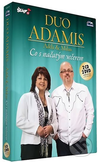 Hudební CD: Duo Adamis - Co s načatým večerem - 2 CD+2 DVD (Manic D). Manic D, 2013 Hudební CD: Duo Adamis - Co s načatým večerem - 2 CD+2 DVD (Manic D). Manic D, 2013