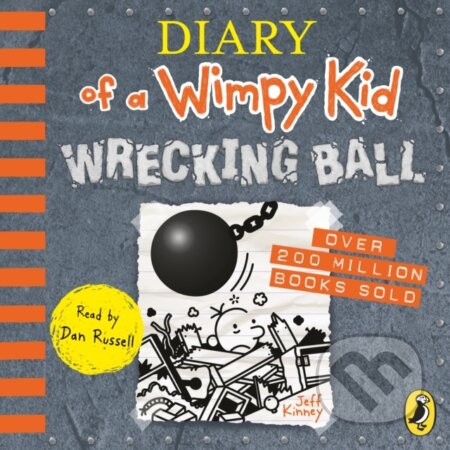 Kniha: Diary of a Wimpy Kid: Wrecking Ball (Book 14) (Jeff Kinney). Puffin Books, 2019 Kniha: Diary of a Wimpy Kid: Wrecking Ball (Book 14) (Jeff Kinney). Puffin Books, 2019