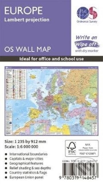 Kniha: Europe (Ordnance Survey). Ordnance Survey, 2020 Kniha: Europe (Ordnance Survey). Ordnance Survey, 2020