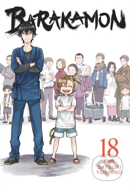 Kniha: Barakamon, Vol. 18 (Krista Shipley, Satsuki Yoshino a Lys Blakeslee). Yen Press, 2019 Kniha: Barakamon, Vol. 18 (Krista Shipley, Satsuki Yoshino a Lys Blakeslee). Yen Press, 2019