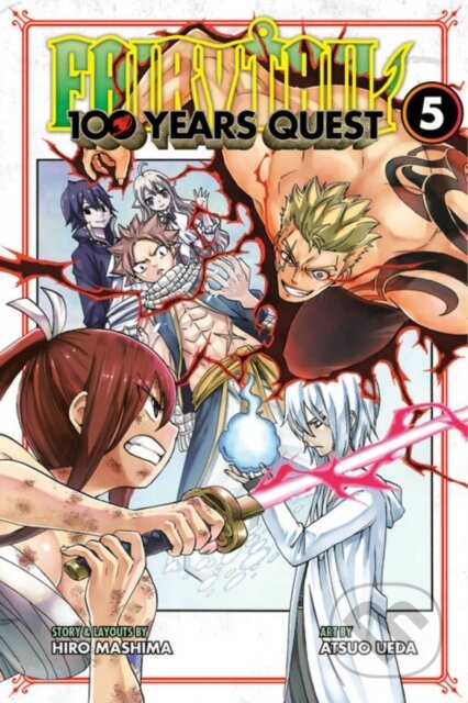 Kniha: Fairy Tail: 100 Years Quest 5 (Hiro Mashima). Kodansha Comics, 2020 Kniha: Fairy Tail: 100 Years Quest 5 (Hiro Mashima). Kodansha Comics, 2020