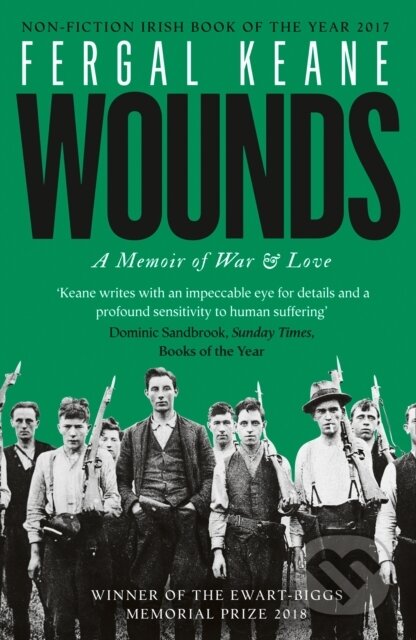 Kniha: Wounds (Fergal Keane). William Collins, 2018 Kniha: Wounds (Fergal Keane). William Collins, 2018