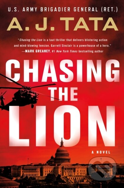 Kniha: Chasing the Lion (A. J. Tata). St. Martin's Press, 2021 Kniha: Chasing the Lion (A. J. Tata). St. Martin's Press, 2021