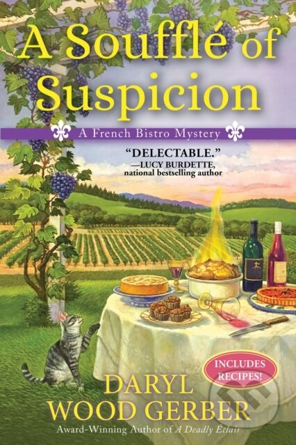 Kniha: A Souffle of Suspicion (Daryl Wood Gerber). , 2018 Kniha: A Souffle of Suspicion (Daryl Wood Gerber). , 2018