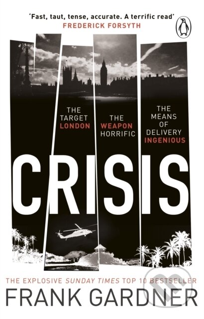 Kniha: Crisis (Frank Gardner). Bantam Books, 2017 Kniha: Crisis (Frank Gardner). Bantam Books, 2017