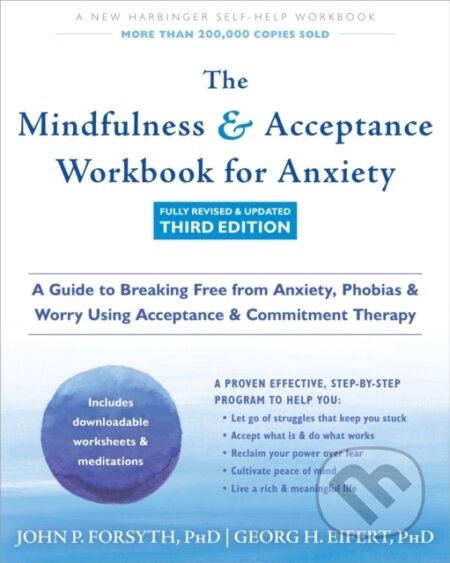Kniha: The Mindfulness and Acceptance Workbook for Anxiety (Georg H. Eifert a John P. Forsyth). New Harbinger Publications, 2025 Kniha: The Mindfulness and Acceptance Workbook for Anxiety (Georg H. Eifert a John P. Forsyth). New Harbinger Publications, 2025