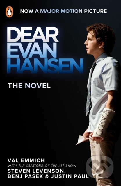 Kniha: Dear Evan Hansen (Benj Pasek, Val Emmich, Steven Levenson a Justin Paul). Penguin Books, 2021 Kniha: Dear Evan Hansen (Benj Pasek, Val Emmich, Steven Levenson a Justin Paul). Penguin Books, 2021