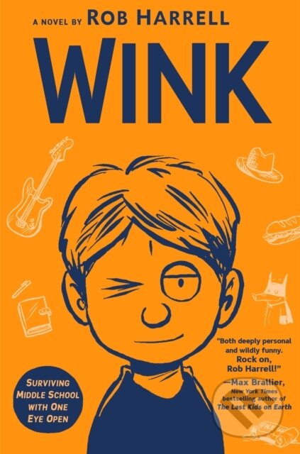 Kniha: Wink (Rob Harrell). The Dial Press, 2021 Kniha: Wink (Rob Harrell). The Dial Press, 2021
