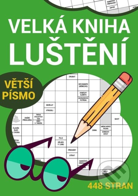 Kniha: Velká kniha luštění (Bookmedia). Bookmedia, 2026 Kniha: Velká kniha luštění (Bookmedia). Bookmedia, 2026