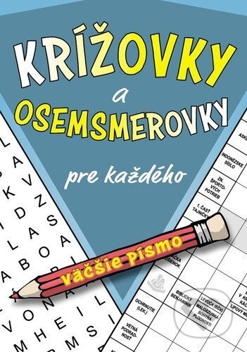 Kniha: Krížovky a osemsmerovky pre každého (Bookmedia). Bookmedia, 2026 Kniha: Krížovky a osemsmerovky pre každého (Bookmedia). Bookmedia, 2026
