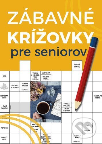 Kniha: Zábavné krížovky pre seniorov (Bookmedia). Bookmedia, 2026 Kniha: Zábavné krížovky pre seniorov (Bookmedia). Bookmedia, 2026