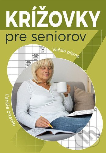 Kniha: Krížovky pre seniorov (Bookmedia). Bookmedia, 2026 Kniha: Krížovky pre seniorov (Bookmedia). Bookmedia, 2026