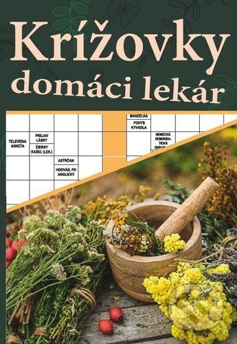 Kniha: Krížovky domáci lekár (Bookmedia). Bookmedia, 2026 Kniha: Krížovky domáci lekár (Bookmedia). Bookmedia, 2026