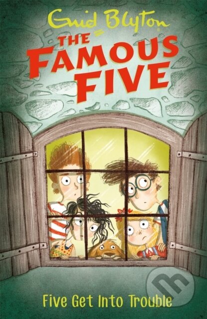 Kniha: Famous Five: Five Get Into Trouble (Enid Blyton). Hodder Children's Books, 2017 Kniha: Famous Five: Five Get Into Trouble (Enid Blyton). Hodder Children's Books, 2017