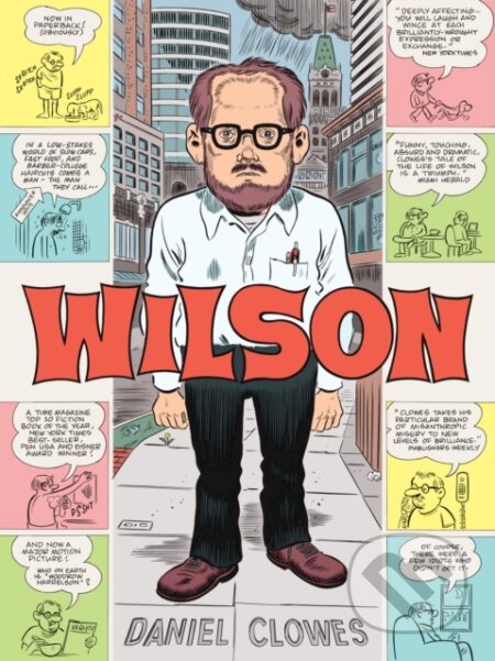 Kniha: Wilson (Daniel Clowes). Drawn and Quarterly, 2017 Kniha: Wilson (Daniel Clowes). Drawn and Quarterly, 2017