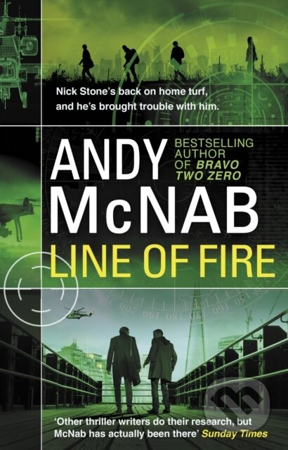 Kniha: Line of Fire (Andy Mcnab). Corgi Books, 2018 Kniha: Line of Fire (Andy Mcnab). Corgi Books, 2018
