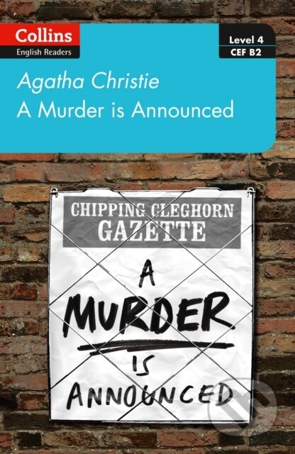 Kniha: A murder is announced (Agatha Christie). Collins, 2020 Kniha: A murder is announced (Agatha Christie). Collins, 2020