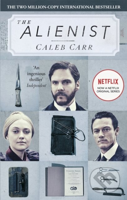 Kniha: The Alienist (Caleb Carr). Sphere, 2018 Kniha: The Alienist (Caleb Carr). Sphere, 2018