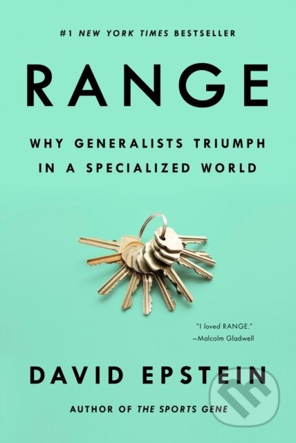 Kniha: Range (David Epstein). Riverhead, 2019 Kniha: Range (David Epstein). Riverhead, 2019