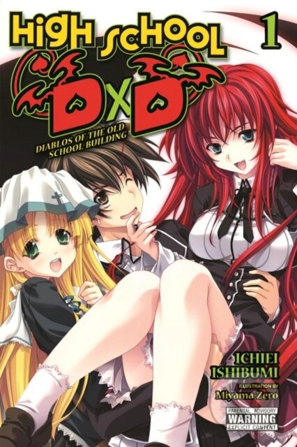 Kniha: High School DxD, Vol. 1 (light novel) (Haydn Trowell, Miyama-Zero Miyama-Zero a Ichiei Ishibumi). Yen Press, 2020 Kniha: High School DxD, Vol. 1 (light novel) (Haydn Trowell, Miyama-Zero Miyama-Zero a Ichiei Ishibumi). Yen Press, 2020