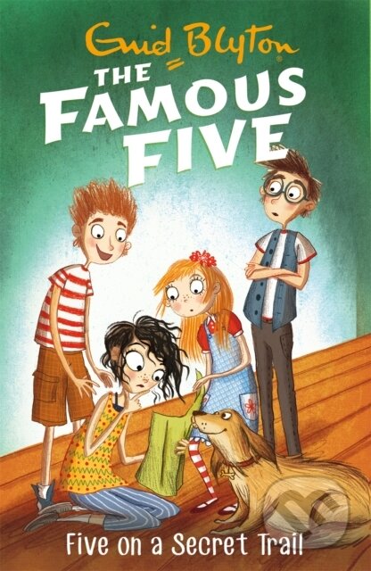 Kniha: Famous Five: Five On A Secret Trail (Enid Blyton). Hodder Children's Books, 2017 Kniha: Famous Five: Five On A Secret Trail (Enid Blyton). Hodder Children's Books, 2017