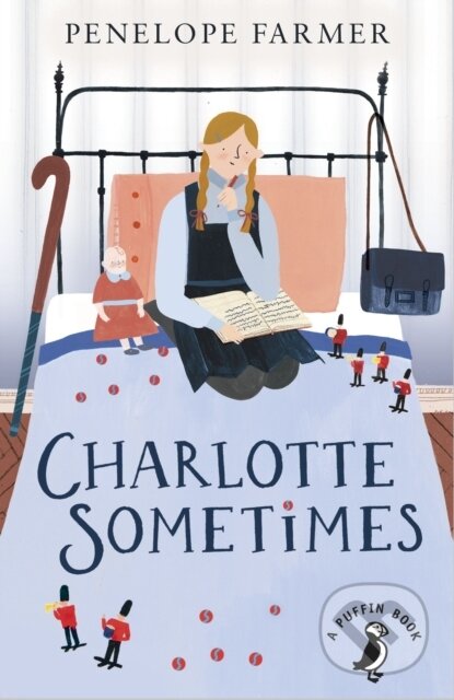 Kniha: Charlotte Sometimes (Penelope Farmer). Puffin Books, 2019 Kniha: Charlotte Sometimes (Penelope Farmer). Puffin Books, 2019