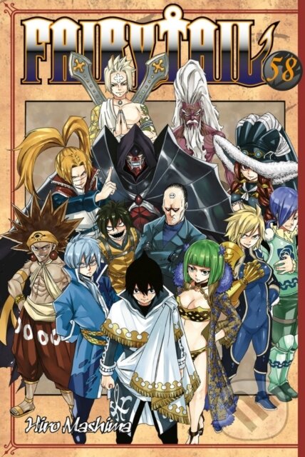 Kniha: Fairy Tail 58 (Hiro Mashima). Kodansha Comics, 2017 Kniha: Fairy Tail 58 (Hiro Mashima). Kodansha Comics, 2017