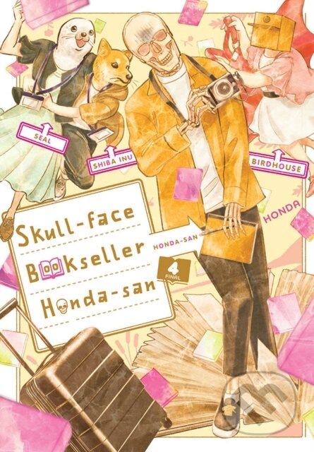 Kniha: Skull-face Bookseller Honda-san, Vol. 4 (Amanda Haley, Honda a Bianca Pistillo). Yen Press, 2020 Kniha: Skull-face Bookseller Honda-san, Vol. 4 (Amanda Haley, Honda a Bianca Pistillo). Yen Press, 2020