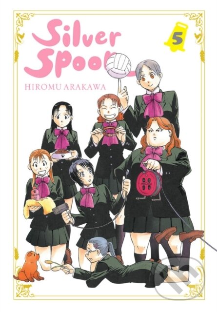 Kniha: Silver Spoon, Vol. 5 (Abigail Blackman, Hiromu Arakawa a Amanda Haley). Yen Press, 2018 Kniha: Silver Spoon, Vol. 5 (Abigail Blackman, Hiromu Arakawa a Amanda Haley). Yen Press, 2018