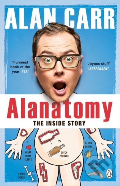 Kniha: Alanatomy (Alan Carr). Penguin Books, 2017 Kniha: Alanatomy (Alan Carr). Penguin Books, 2017
