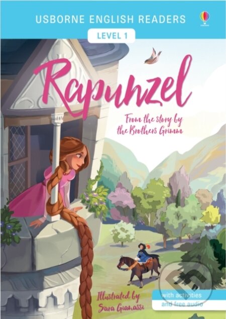 Kniha: Rapunzel (Brothers Grimm). Usborne, 2019 Kniha: Rapunzel (Brothers Grimm). Usborne, 2019