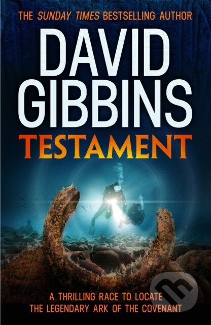 Kniha: Testament (David Gibbins). Headline Book, 2017 Kniha: Testament (David Gibbins). Headline Book, 2017